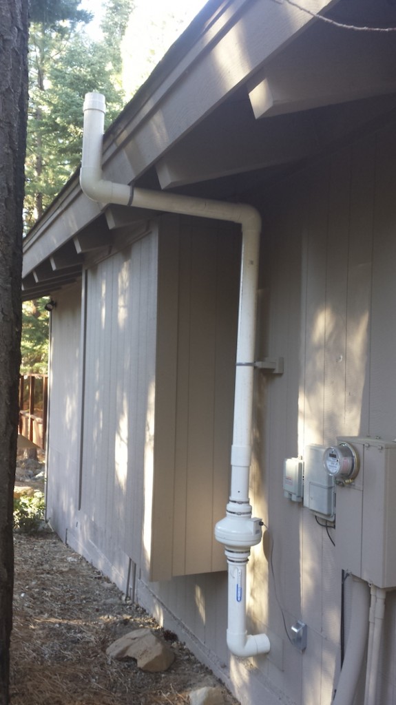 Radon mitigation system